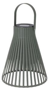 Lampă solară decorativă, cu LED, cu agățătoare, 24 cm, culoare kaki