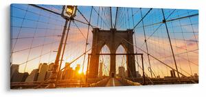 Tablou - Podul Brooklyn, Manhattan, New York (120x50 cm)