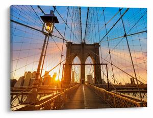 Tablou - Podul Brooklyn, Manhattan, New York (70x50 cm)