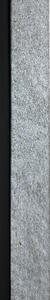 Terminatie Riflaj decorativ,dreapta, gri, 63.6 mm