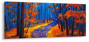 Tablou - Pădurea toamna (120x50 cm)