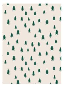 5 coli de hârtie de împachetat eleanor stuart No. 5 Christmas Trees, 50 x 70 cm