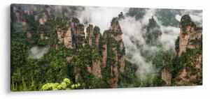 Tablou - Parcul Național Zhangjiajie, China (120x50 cm)