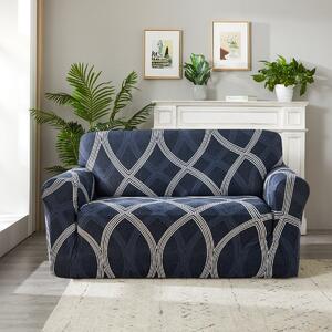 Husă elastică pentru fotoliu 4Home Elegant albastru , 90-140 cm + față de pernă gratis, 90-140 cm