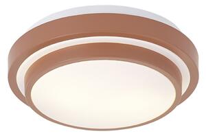 Plafonieră modernă Sienna cu alb 34cm IP44 - Walden