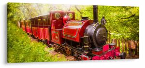 Tablou - Tren cu aburi (120x50 cm)