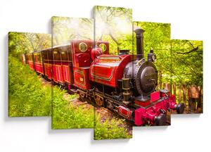 Tablou - Tren cu aburi (150x105 cm)