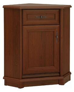 Comoda de dormitor KENT EKOM1DSN, castan, PAL, 60x61x91 cm