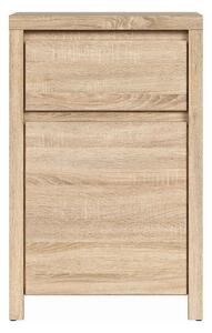 Comoda KASPIAN KOM1D1SP, stejar sonoma, PAL, 49x41x77 cm