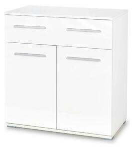 Comoda LIMA KM1, alb, PAL, 77x40x82 cm