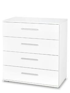 Comoda Lima KM3, alb, PAL, 77x40x82 cm