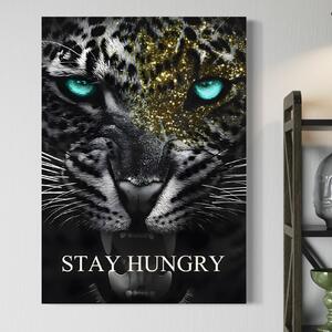 Tablou Canvas Premium LuxCanva® C1125, Scary Lion , Culori, Regele Junglei, Mesaj Motivational, Living Room, Bar, Relaxare, Culori Vibrante