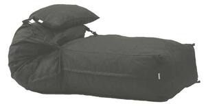 Fotoliu Yoga XL si Perna, Material Textil - Moon Grey