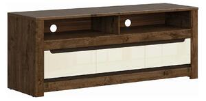 Comoda TV RUSO, nuc/bej, PAL, 149x46x59 cm