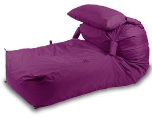 Fotoliu Yoga XL si Perna, material impermeabil - Magenta