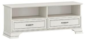 Comoda TV TIFFANY II, grej, PAL laminat, 130x37x50 cm