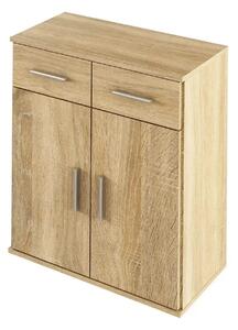 Comoda RESITA TYP 2, stejar sonoma, DTD laminat, 71x35x80 cm
