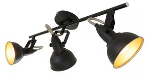 Spot 3x E14, 40W, 230V, negru