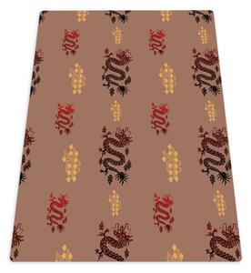 Covoras pentru protectie podea Model dragon asiatic