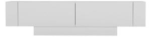 Comoda TV Matera, alb, PAL melaminat, 150x32x42 cm