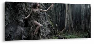 Tablou - Zâna pădurii (120x50 cm)