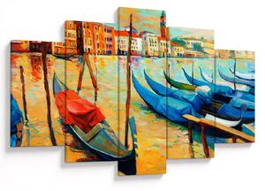 Tablou - Port în Veneția (150x105 cm)