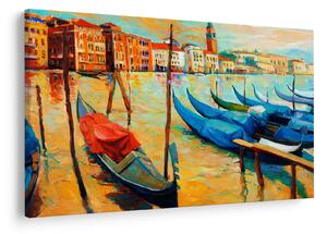 Tablou - Port în Veneția (90x60 cm)