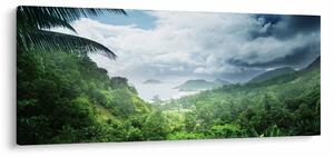 Tablou -Jungla din Seychelles (120x50 cm)