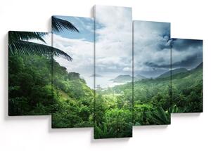 Tablou -Jungla din Seychelles (150x105 cm)