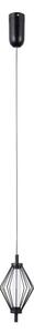 ITALUX PND-34403-1-BK - Lustră LED suspendată SEVILLA pe cablu, LED/5W/230V, 3000K, neagră