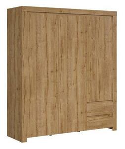 Dulap Sonsoru 120Stejar, 204x181x57cm, Uși dulap: Cu balamale