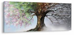 Tablou - Arborele celor patru anotimpuri (120x50 cm)