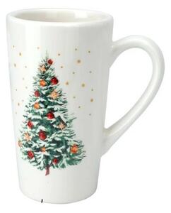 Cană de porțelan de Crăciun Pom decorat, 550 ml