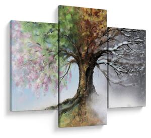 Tablou - Arborele celor patru anotimpuri (90x60 cm)