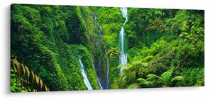 Tablou - Cascada Madakaripura, Java de Est, Indonezia (120x50 cm)