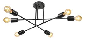 Lustra Gildros Negru 61x25 cm