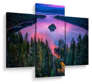 Tablou - Lacul Tahoe, Sierra Nevada, California, SUA (90x60 cm)