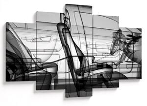 Tablou - 3D model mașina (150x105 cm)