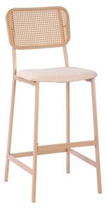 Scaun Bar Coppra Textil Bej