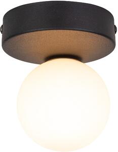 TK Lighting Bianca Black lampă de tavan 1x6 W alb-negru 5681