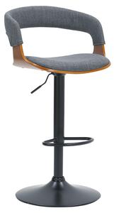 Scaun Bar Zokkos Textil Gri