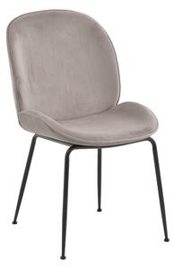 Scaun Bucatarie/Dining Almena Catifea Gri