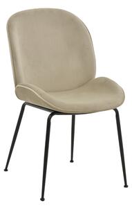 Scaun Bucatarie/Dining Almena Catifea Bej