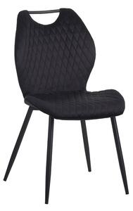 Scaun Bucatarie/Dining Briko Catifea Negru