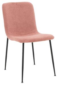 Scaun Bucatarie/Dining Griffon Tapiterie Boucle Roz