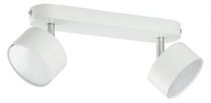 TK Lighting Clark lampă de tavan 2x10 W alb-crom 3395