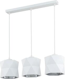 TK Lighting Siro lampă suspendată 3x15 W alb 3251