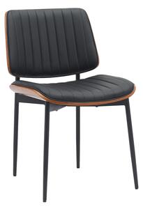 Scaun Bucatarie/Dining Kimbo Piele Ecologica Negru