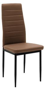 Scaun Bucatarie/Dining Kleo 2 Piele Ecologica Maro