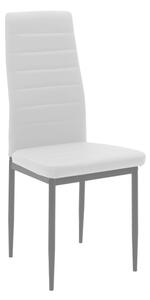 Scaun Bucatarie/Dining Kleo 2 Piele Ecologica Alb